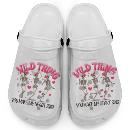 Valentine Day, Valentine Retro Clogs