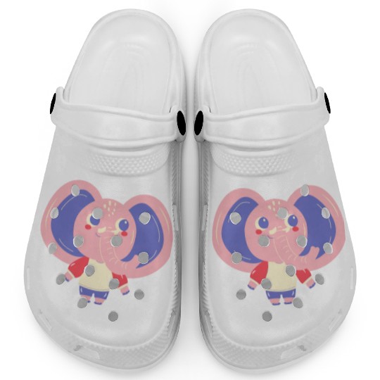 Cute Cardboard Elephant Clogs