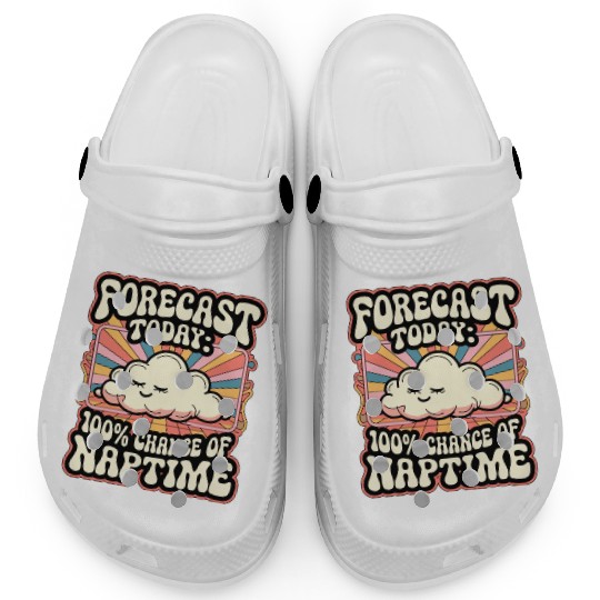 Seashell Beach Scene Serene Ocean Landscape Clogs