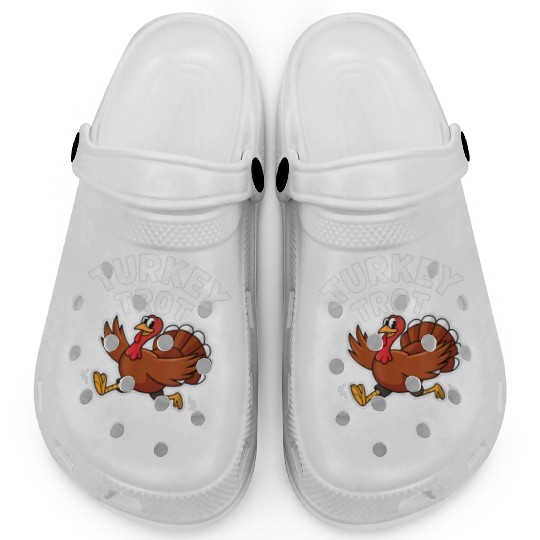 Funny Thanksgiving Turkey Trot 2025 Clogs