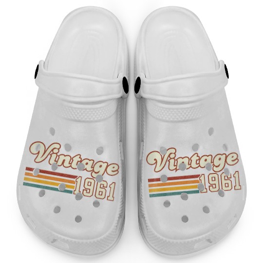 64th Birthday Gift - Vintage 1961 Clogs