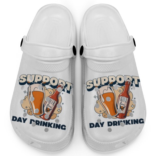 Support Day Drinking Clogs