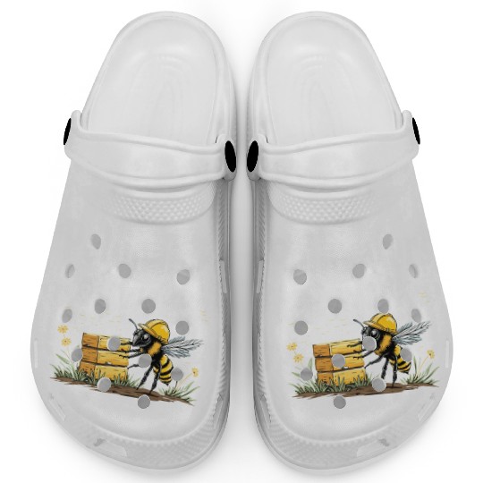 Bee-Friendly Gardener Pollinator Garden and Save Clogs