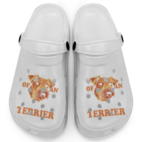 Airedale Dog Mom Grooming Airedale Terrier Clogs