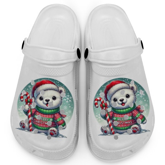 Polar Bear Christmas Sweater - Christmas Gifts Clogs