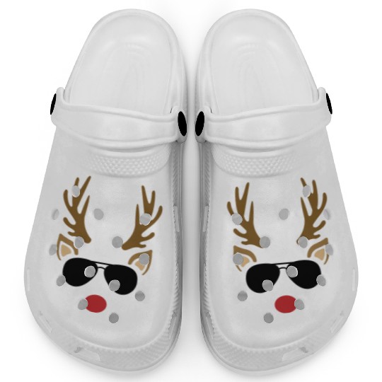 Reindeer and Sunglasses, Christmas Clogs
