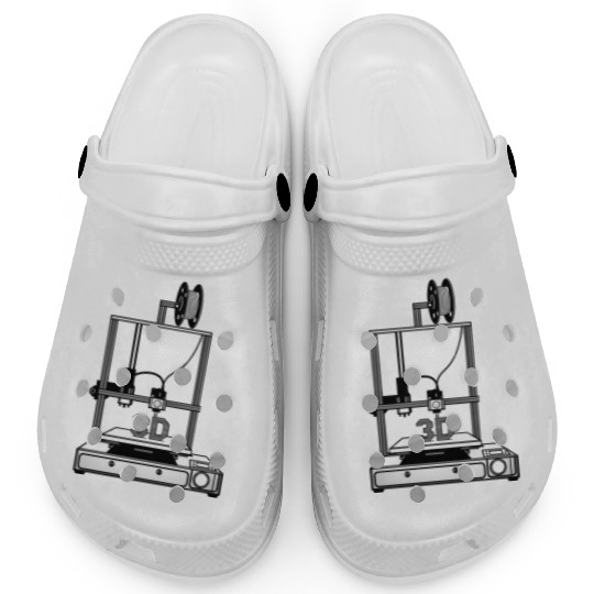 3D printer,Art For Men Women 3D Printing Printer Clogs