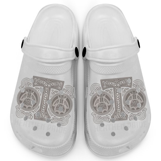 Asatru Valhalla Scandinavian Pride Norsemen Viking Clogs