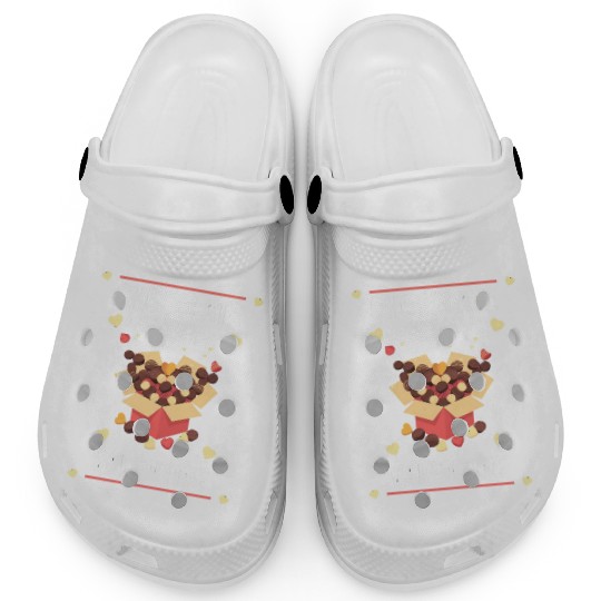 Chocolate Is My Valentine Clogs