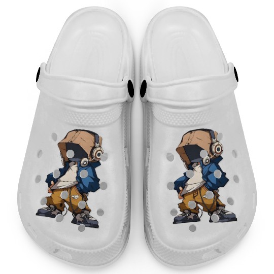 Cyberpunk Robot Clogs