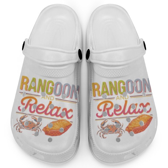 Crab Rangoon Lover American Chinese Sea Food Clogs