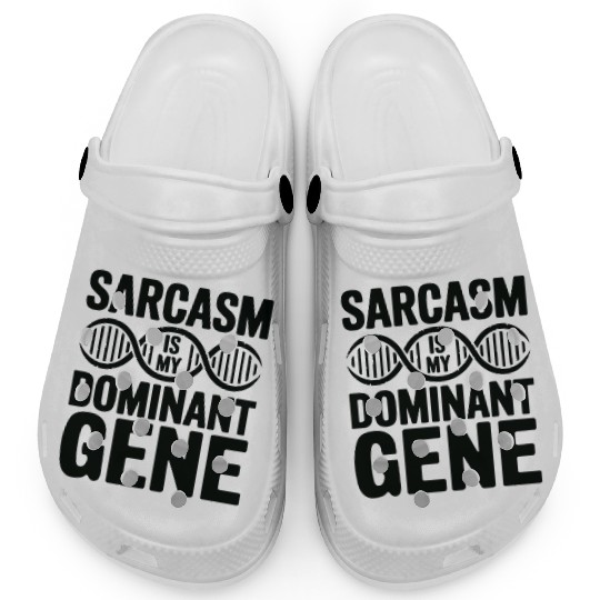 Sarcastic Genealogy DNA Test Genetics Biologist Clogs