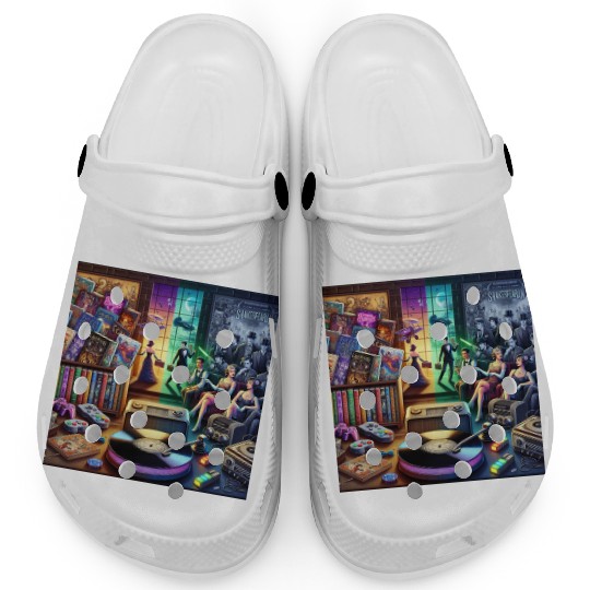 Pop Culture Mashups Clogs