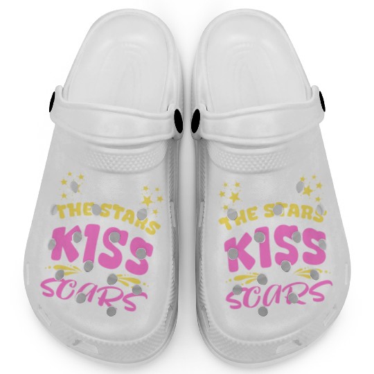Inspiring Kiss the Stars, Embrace Your Scars Clogs