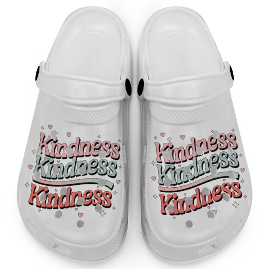 Kindness in Pastels - Spread the Love Clogs