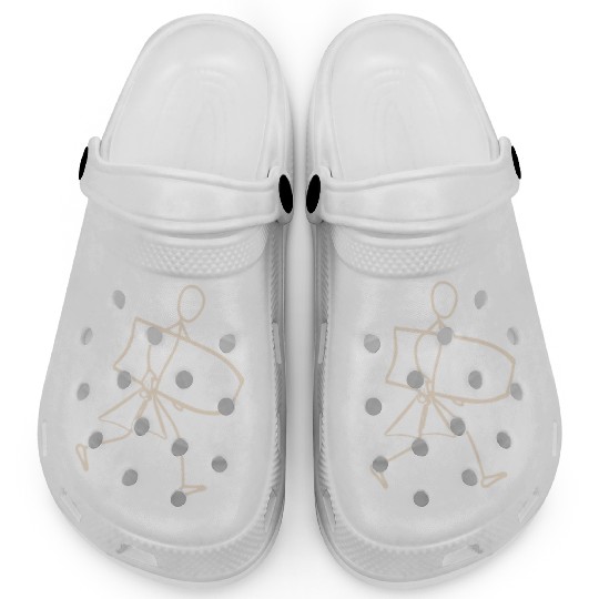 Surfer walking with Bodyboard Clogs