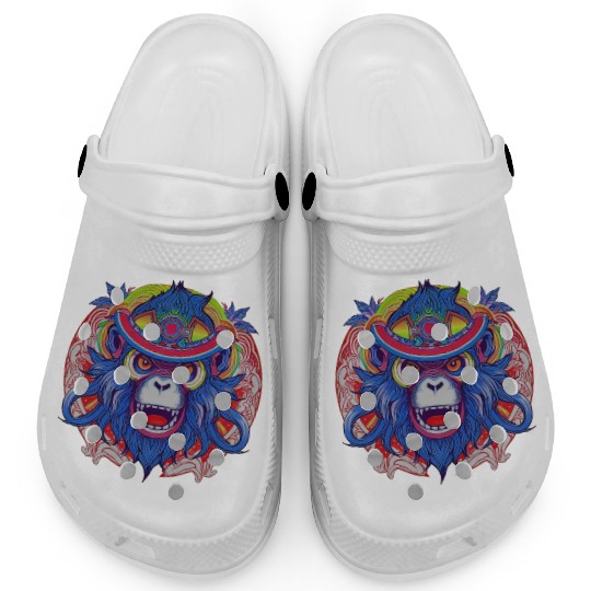 Vibrant Ape Clogs