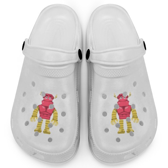 I Love Jesus and Robots, John 3:16 Clogs