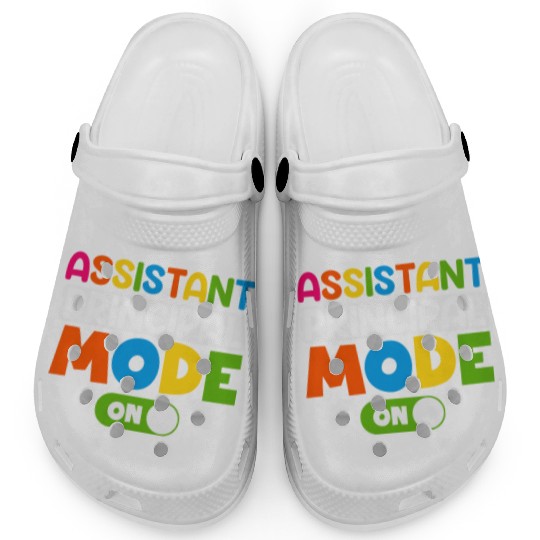 Assistant Principal Mode On 100 days of school Clogs