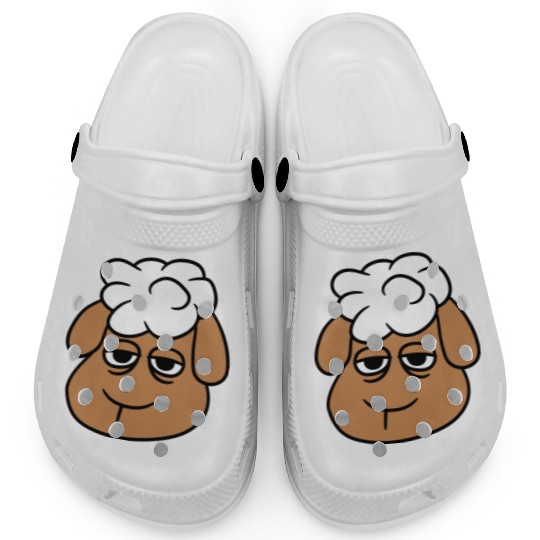 Sheep Tired Bored Empty Look Head Face Unhappy Sad Clogs