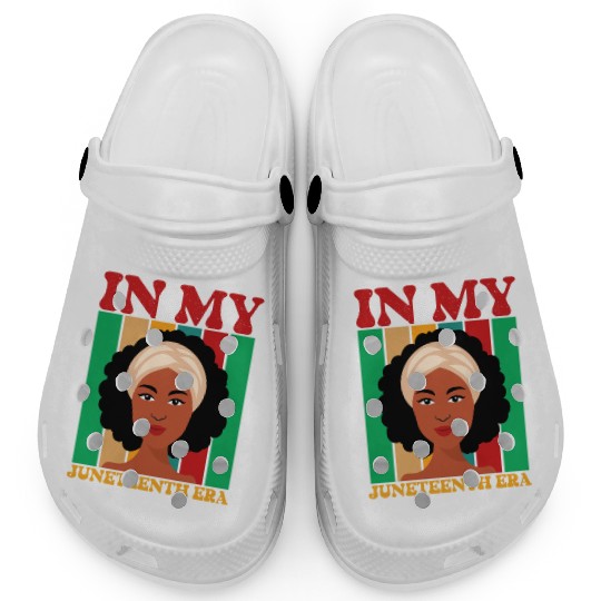 IN MY JUNETEENTH ERA Clogs