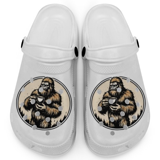 dark wild coffee wild man monkey Chewbacca Beard Clogs
