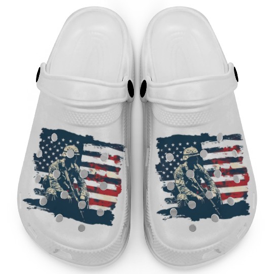 US Memorial Day Clogs