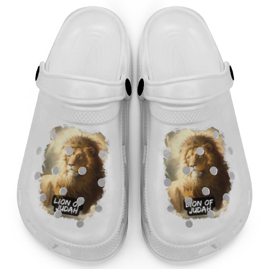 lion of judah Clogs