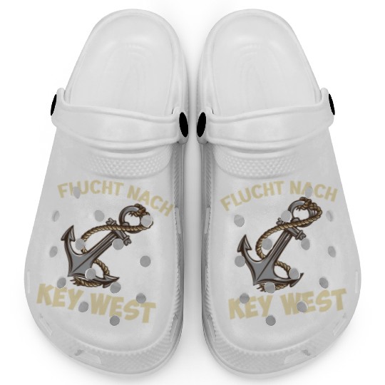 Florida Sailing FLYING TO KEY-WEST Sunshine-State Clogs