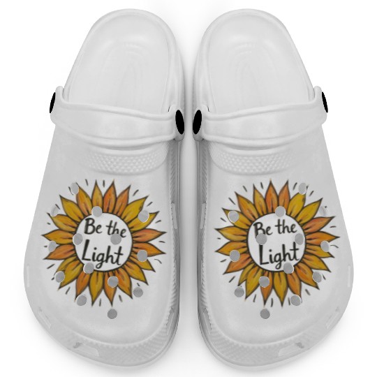 Be the Light Sunflower Clogs
