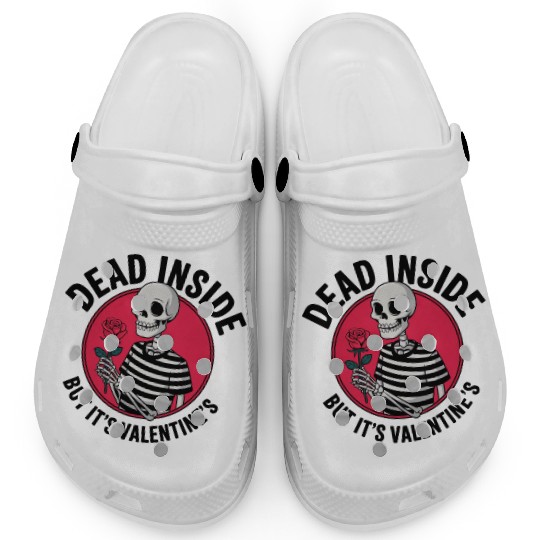 Valentine's Day Men's Clogs | Dead Inside