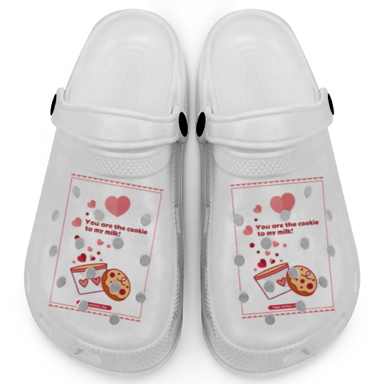 Valentine's Day: You Are The Biscuit For My Milk! Clogs