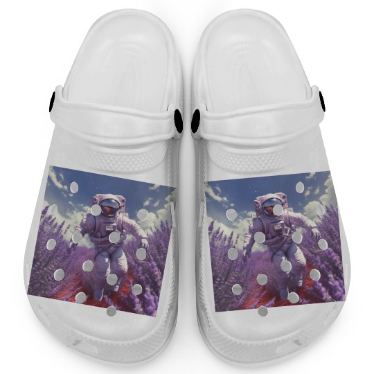 post nuclear lavender farmer Clogs