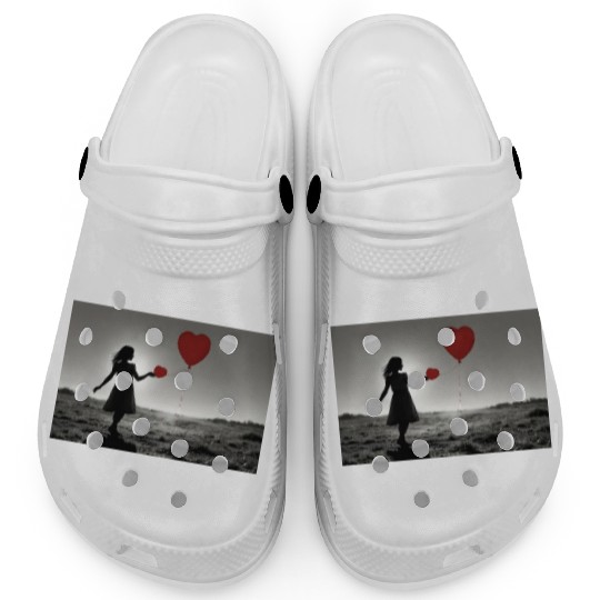 Girl With Balloon Banksy Clogs