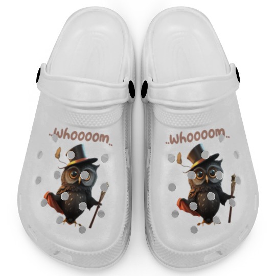 Wizard Owl - Whoooom Magic Clogs