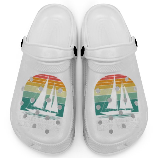 Florida SUNSET SAILING IN KEY-WEST Clogs