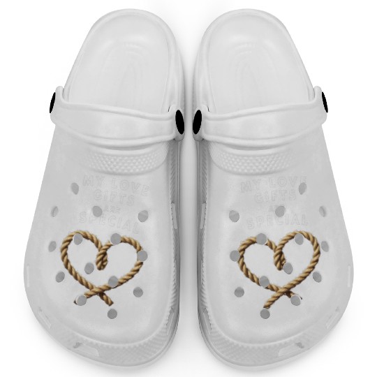 Funny BDSM Valentine My Love Gifts Are Special Clogs