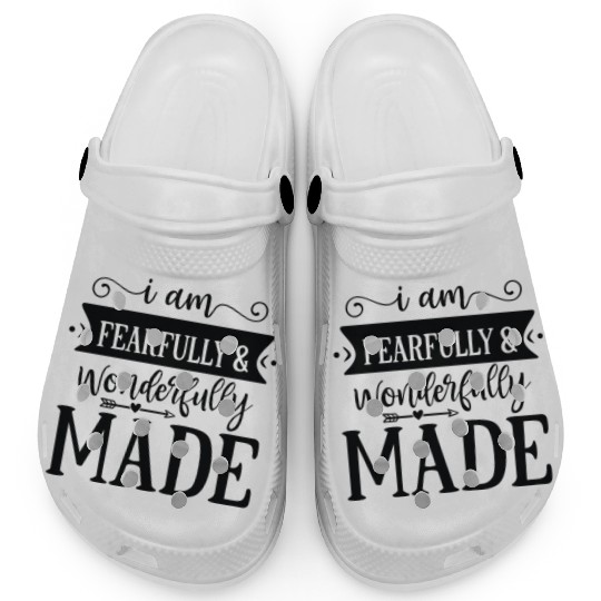 I am fearfully wonderfully made Clogs