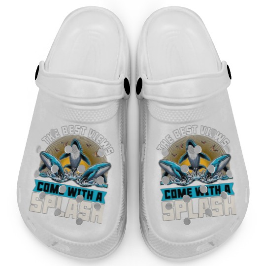 Whale Watching The Best Views Come With Sea Lover Clogs