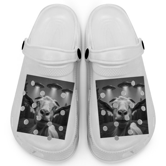 UFO Funny Goat Clogs