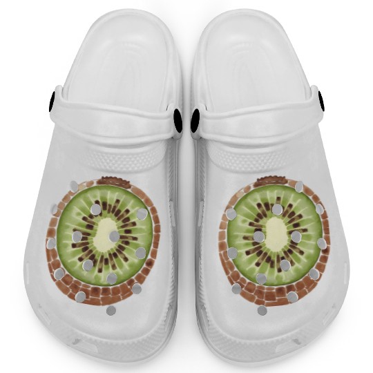 Kiwi Freshness In Green Clogs