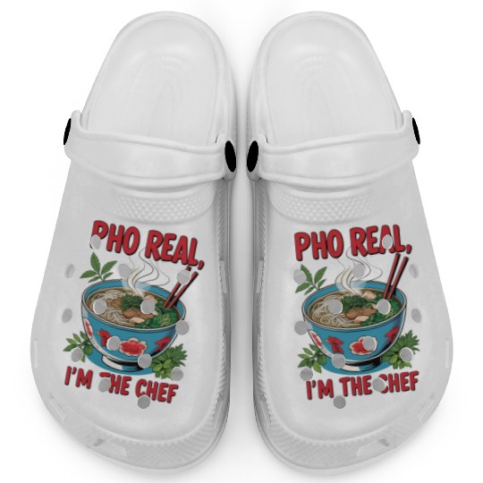 Pho Real Im The Chef Asian Chef Clogs