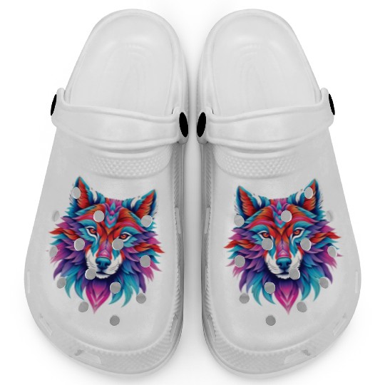 Wolf head 21 Clogs