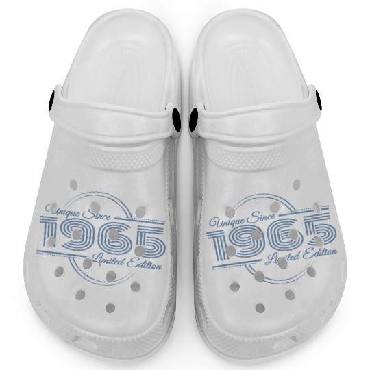 60th Birthday Retro 1965 Limited Edition Clogs