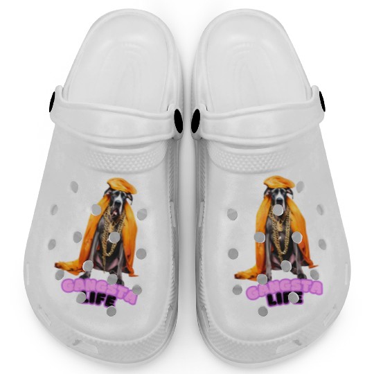 Gangsta Life Great Dane Clogs