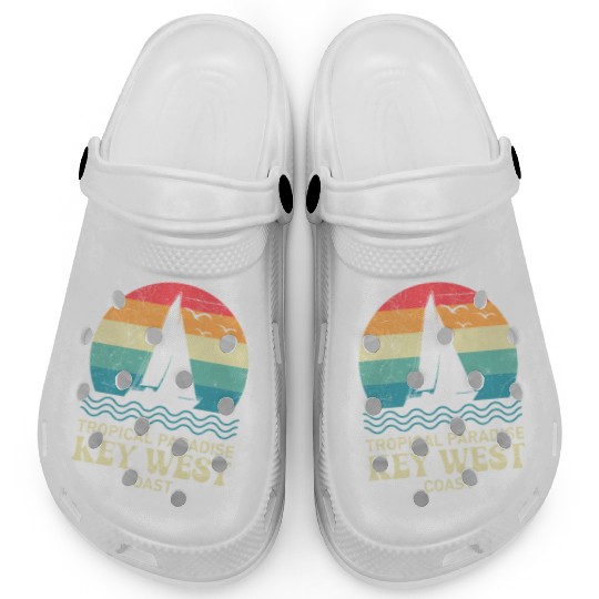 Florida TROPICAL PARADISE KEY-WEST COAST Clogs