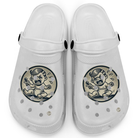 Spoiled Crybaby – Vintage Cartoon Clogs