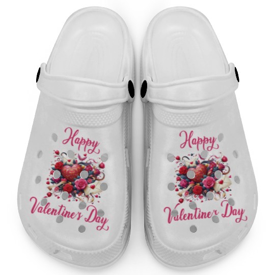 Happy Valentine's day Clogs