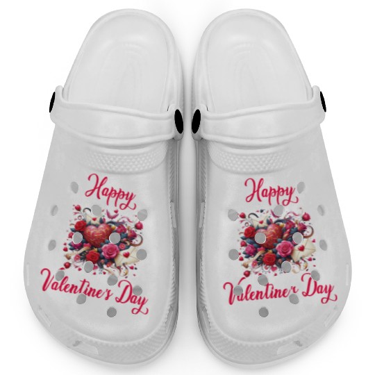 Happy Valentine's day Clogs