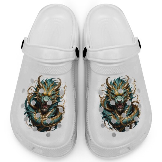 The chinese Dragon Clogs